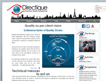 Tablet Screenshot of directique.com
